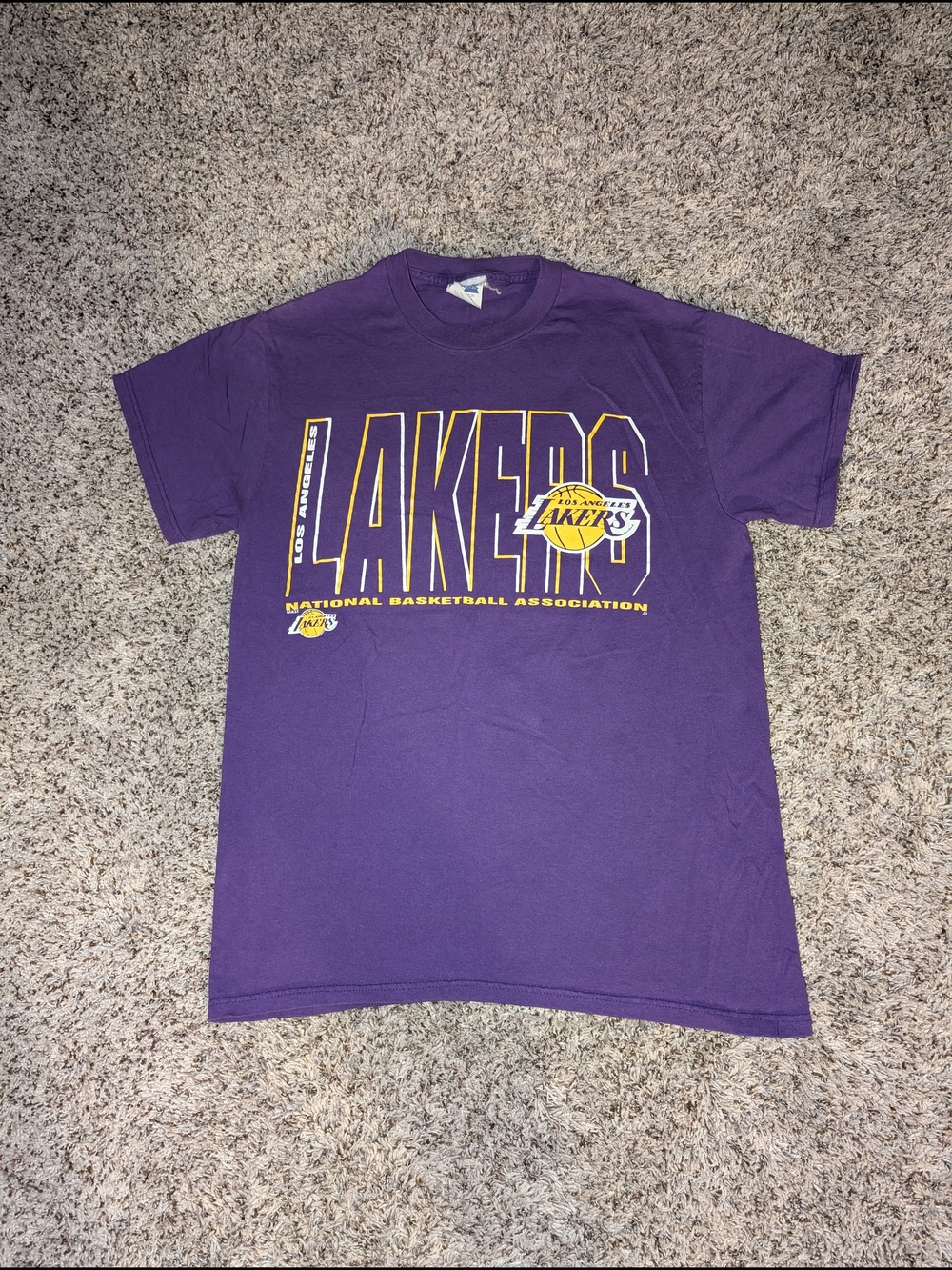 Los Angeles Lakers Purple Graphic Tee